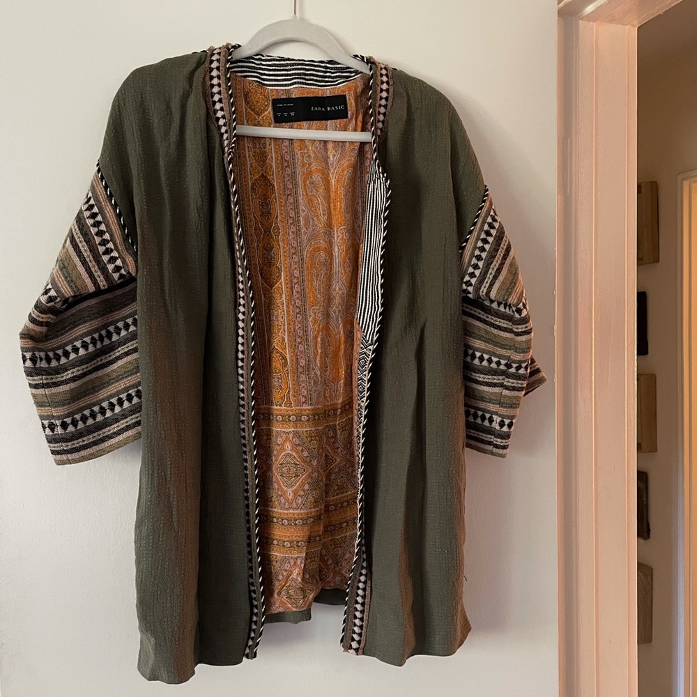 Zara Basic Boho Jacket